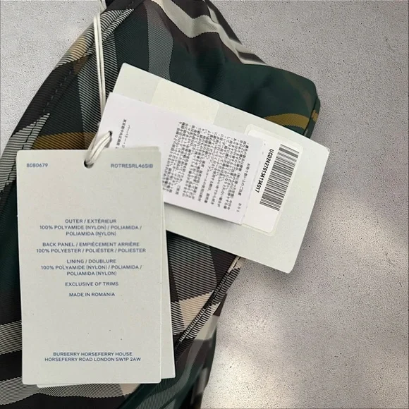 Burberry Plaid Backpack - Picture 7 of 16